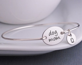 Joyería para mamá de perro, pulsera para amantes de los perros, pulsera para mamá de perro, joyería personalizada para mascotas, regalo para amantes de las mascotas, mamá de perro, mamá de mascota, regalo conmemorativo para mascotas