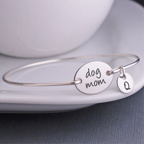 Dog Mom Jewelry, Bracelet for Dog Lover, Dog Mom Bracelet, Personalized Pet Jewelry, Pet Mom Christmas Gift