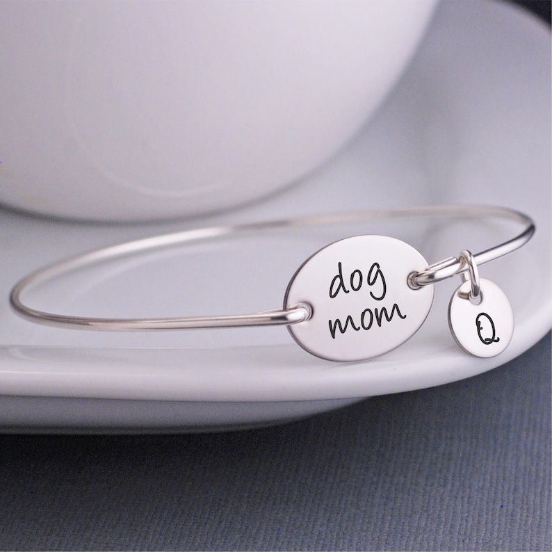 Dog Mom Jewelry, Bracelet for Dog Lover, Dog Mom Bracelet, Personalized Pet Jewelry, Pet Mom Christmas Gift 