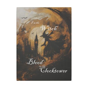 Blood on the Clocktower Canvas &quot;I&#39;m the Witch&quot;