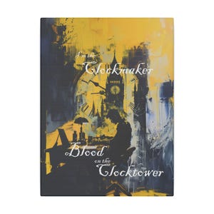 Blood on the Clocktower Canvas &quot;I&#39;m the Clockmaker&quot;