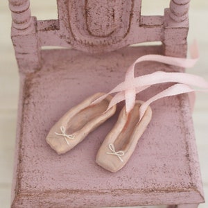 Dolls House Miniature Ballet Shoes image 1