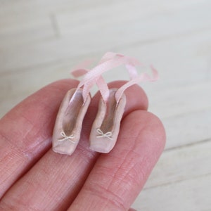 Dolls House Miniature Ballet Shoes image 2