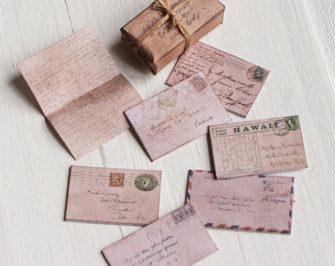 Doll Vintage Letters Printables