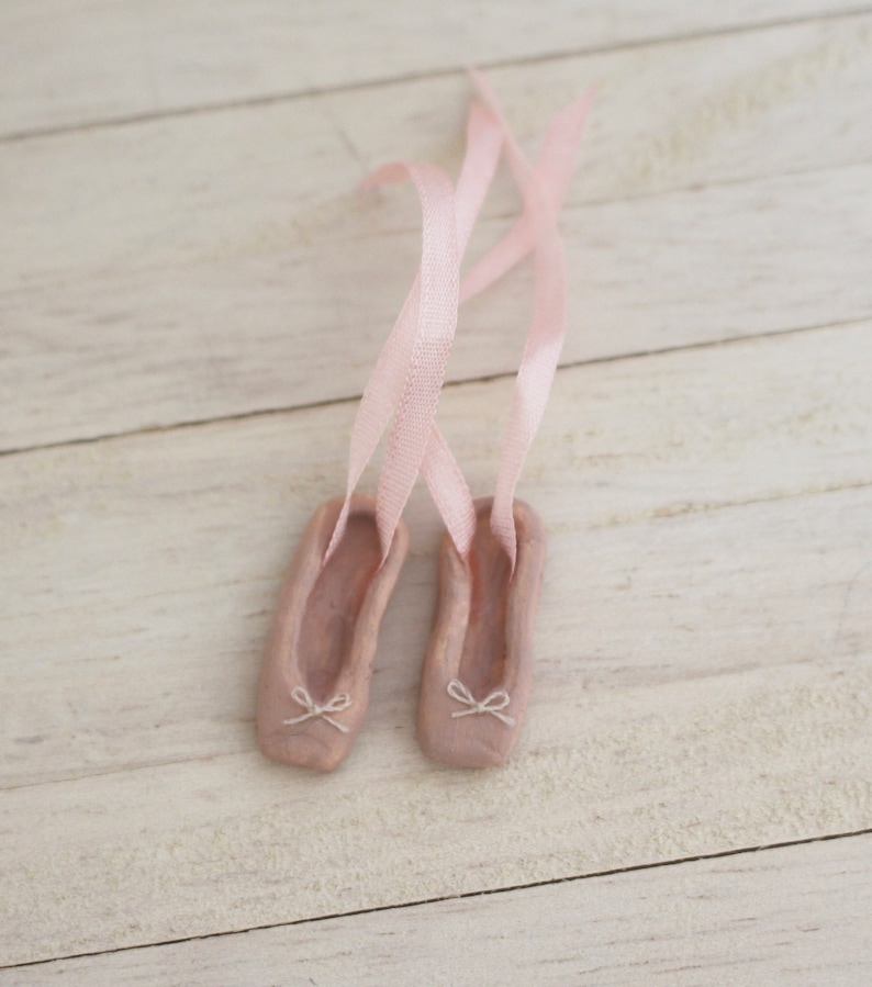 Dolls House Miniature Ballet Shoes image 3