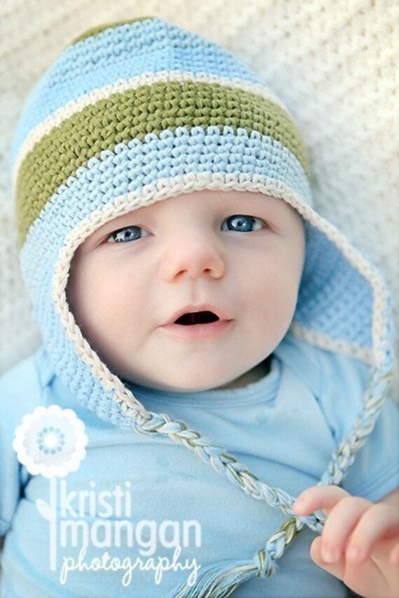 Baby Boy Hat Newborn Hat Infant Hat Baby Boy Earflap Hat Etsy