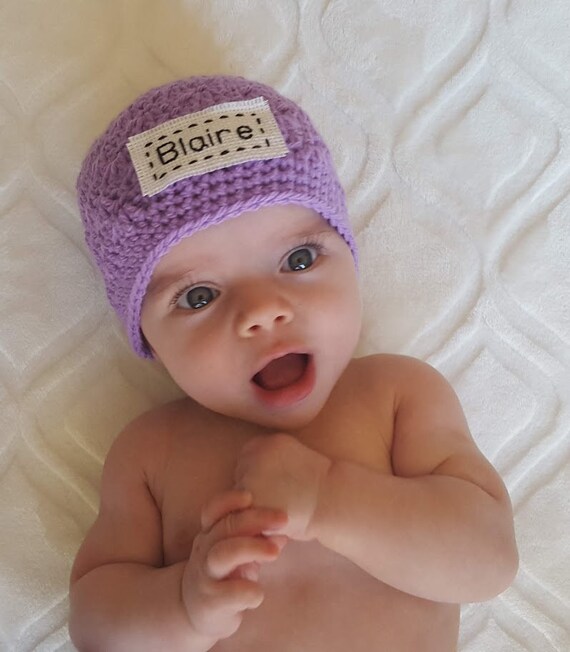 Personalized Newborn Baby Hat Newborn 