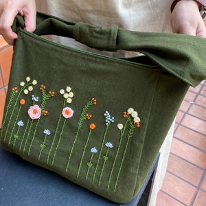 Oyako Hand-embroidered bag from Thailand zdjęcie 3