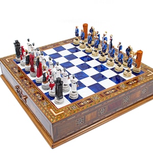 Civil War Chess Set - Etsy Civil War Chess Set - Etsy