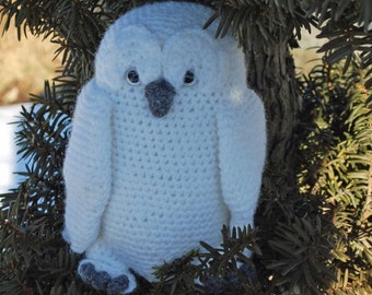 Great Snowy Owl Crochet Pattern PDF INSTANT DOWNLOAD