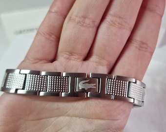 Lacoste zilveren armband