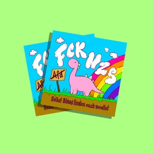Fuck Nazis Sticker Anti AfD 20 Stück