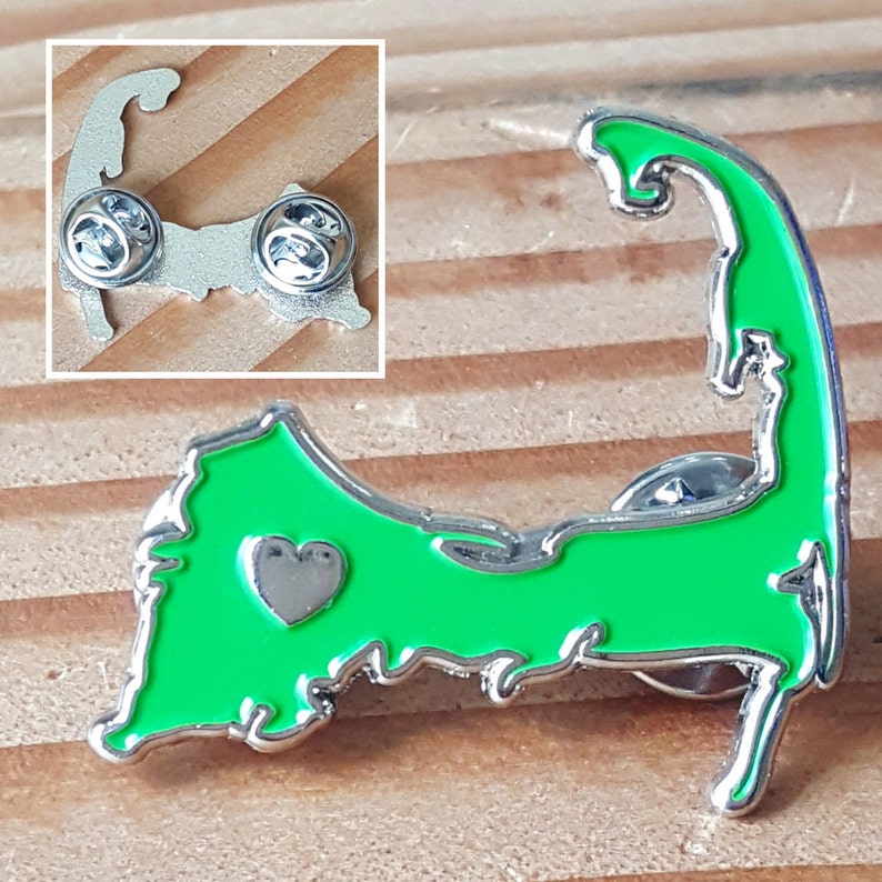 Cape Cod Love Enamel Pin image 2