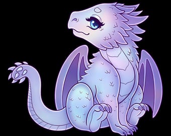 Asteria Dragon Form Deluxe Sticker (The Star Queen Chronicles)