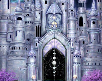 Asteria and Calix Art Print - Tairngire Palace - from Of Light and Freedom (The Star Queen Chronicles)