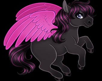 Cyrus Pegasus Form Deluxe Sticker (The Star Queen Chronicles)