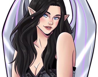 Asteria Deluxe Sticker (The Star Queen Chronicles)