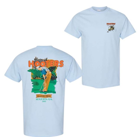Hooters 90's Golf T-Shirt - Mazeshirt