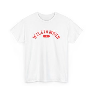 Leah Williamson 6 Womens Football T-Shirt | Arsenal Women FC AWFC Lionesses Unisex Tee College Varsity
