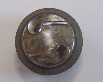 1920's Vintage Button Mold Impression Czech HTF