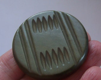 Large Vintage Pair Marbled Celluloid/Comp Coat Button