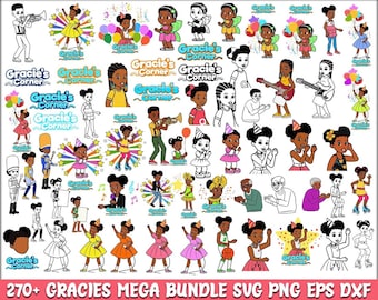 270+ SVG Packs for Gracie's Corner: Birthday Collection, Girl's First Birthday, Birthday Gift Ideas, Sublimation Designs - Instant Download