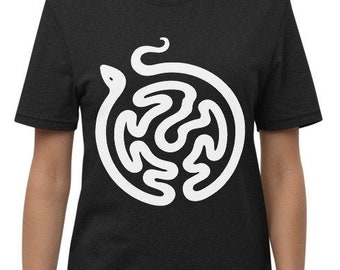 Snake Strophalos Tee Printed on Recycled Shirt