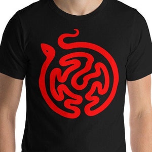 Snake Strophalos T-Shirt With Larger Sizes image 1