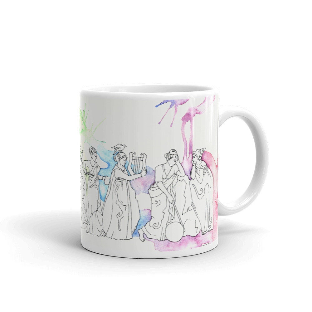 Caneca Nove Musas para Artistas