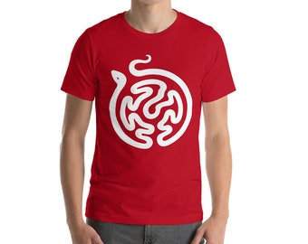 Camiseta Red Snake Strophalos (Com tamanhos maiores)
