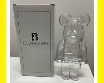 Bearbrick 400% +100 case high quality protection 3D display transparent case magnetic