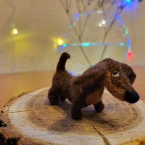 Dachshund Miniature Dog Figurine