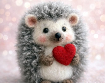 Tiny Hedgehog Figurine, Mini Animal Decor, Collectible Hedgehog, Small Shelf or Desk Decoration