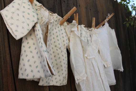 Vintage/antique girl's dress, slip & jacket. Fine
