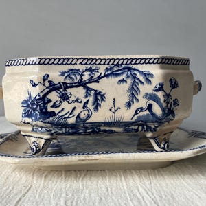 Antique English Dishes 1850s Beech, Hancock & Co.