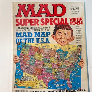 2 Mad Magazines - Super Special Herbst und Winter 1981