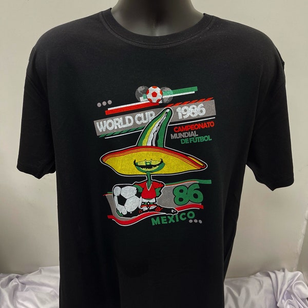 Mexico 86 t shirt World Cup horror film movie birthday funny sci fi novelty gift homage