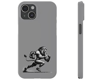 Slim Phone Case - Fierce Lion Running Back NFL (Football)