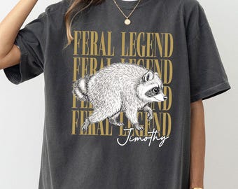 Vintage Jimothy Raccoon Shirt: Seattle Feral Legend T-shirt, Trash Panda Cottagecore Animal, Funny Shirt
