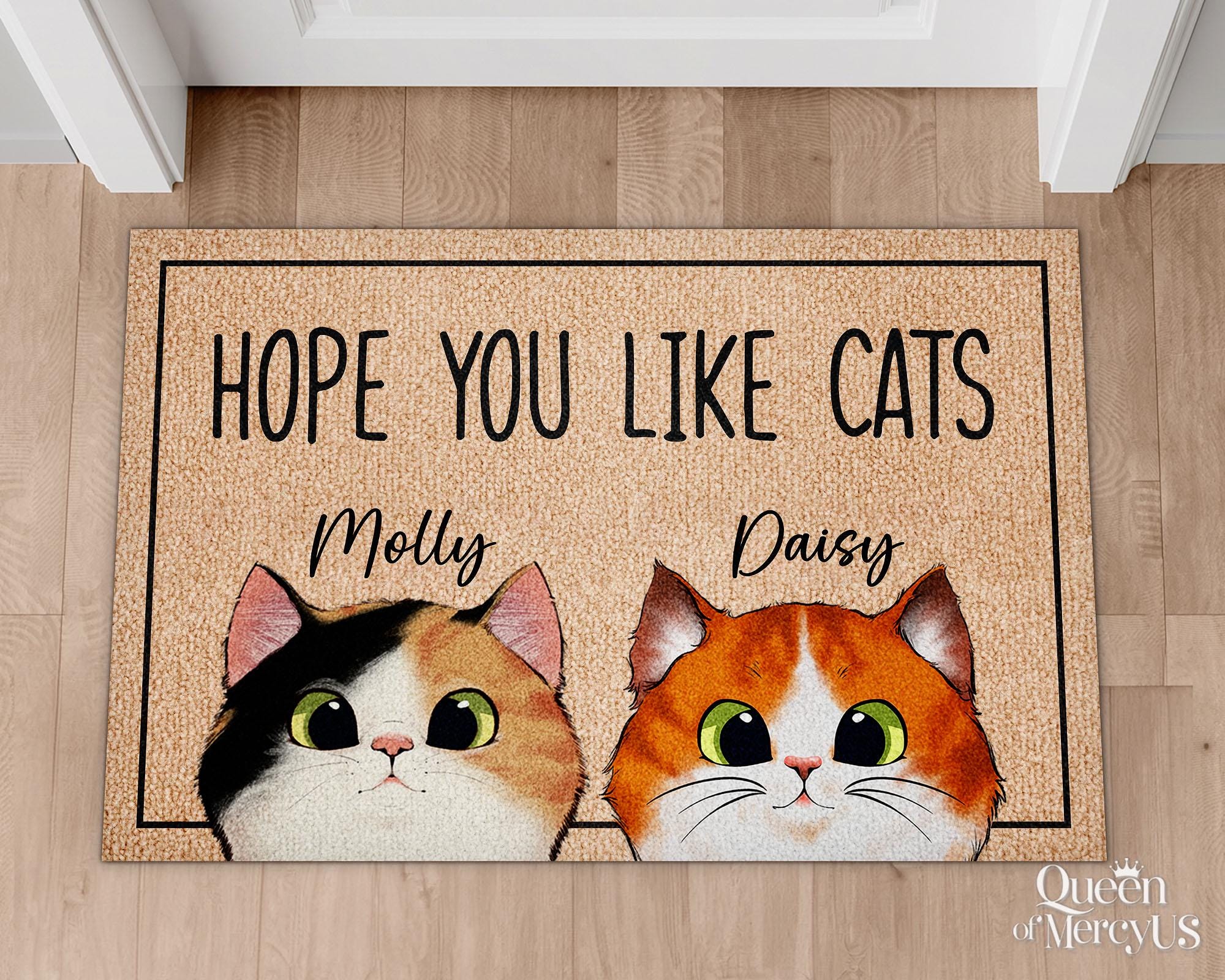 Cat Doormat - Etsy