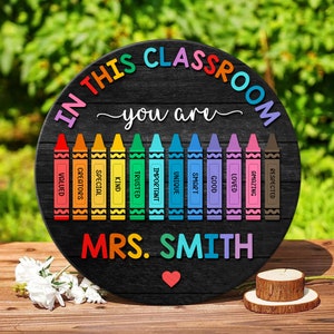 Personalized 3D Teacher Door Hanger, Teacher Gift, Special Education ...