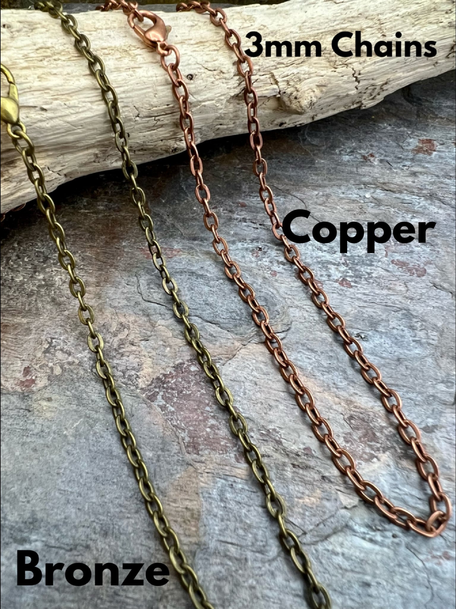 Shamrock Clover Charm, Copper Wax Seal Charm, Connemara Marble, Irish ...