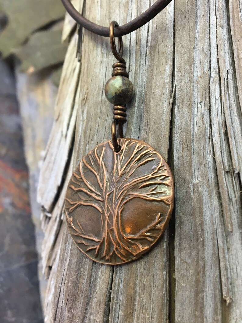 Celtic Knot Tree of Life Pendant 16/" Chain Necklace Pagan Wiccan Sacred Oak