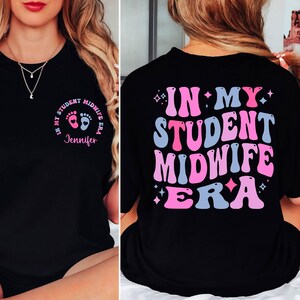 In My Student Midwife Era SVG PNG, Custom Student Midwife Shirt Svg, Midwifery Student Png, Baby Catcher To Be, Trainee Midwife Digital File