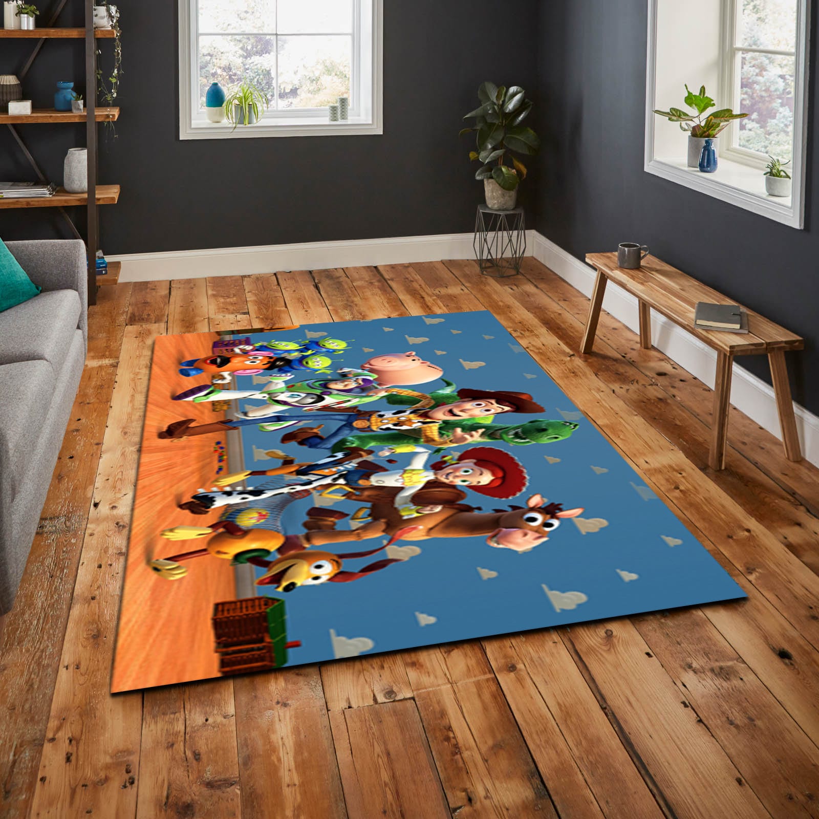 Toy Story Rug Ruggable Toy Story Rug: 3D Cartoon Kids Nursery Decor - Etsy Canada