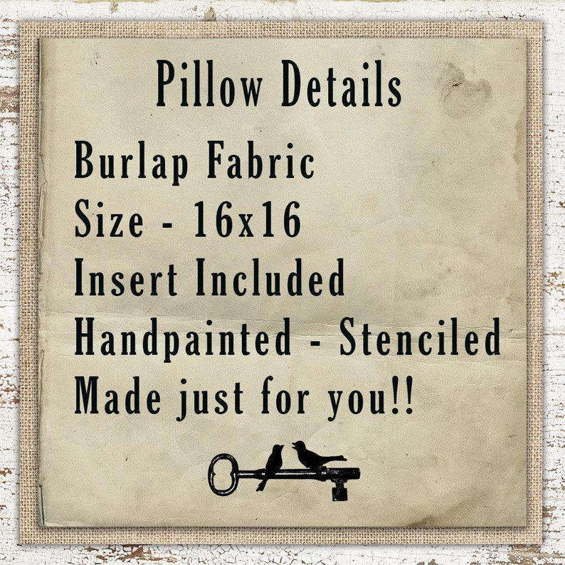 Save the Bees - Decorative Burlap Pillow - Bumble Bee Pillow - Honey Bee Decor image 3