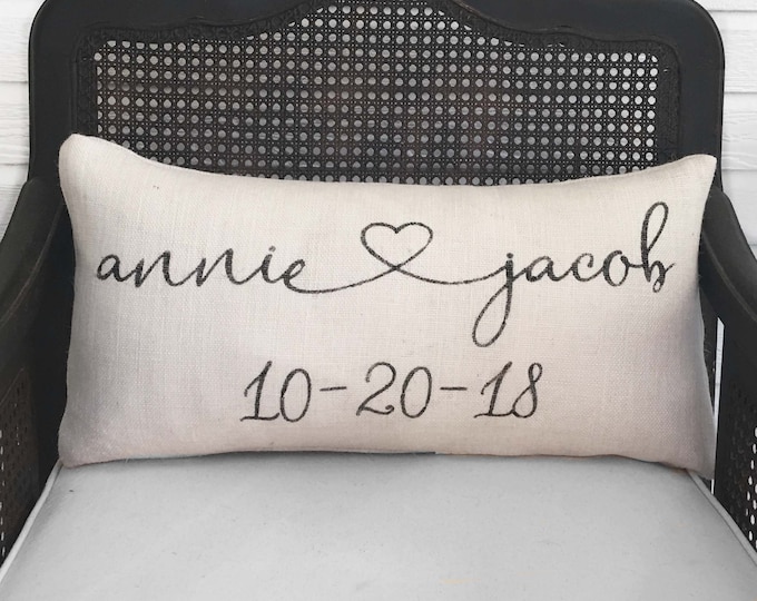 Burlap Pillows 12x24