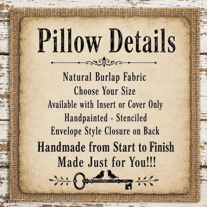 Pillow Details