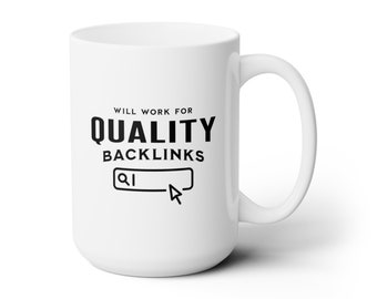 Tazza da caffè divertente SEO Humor - Marketing digitale - Tazza in ceramica 150z
