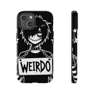 Emo Weirdo Phone Case (iPhone 14/15)